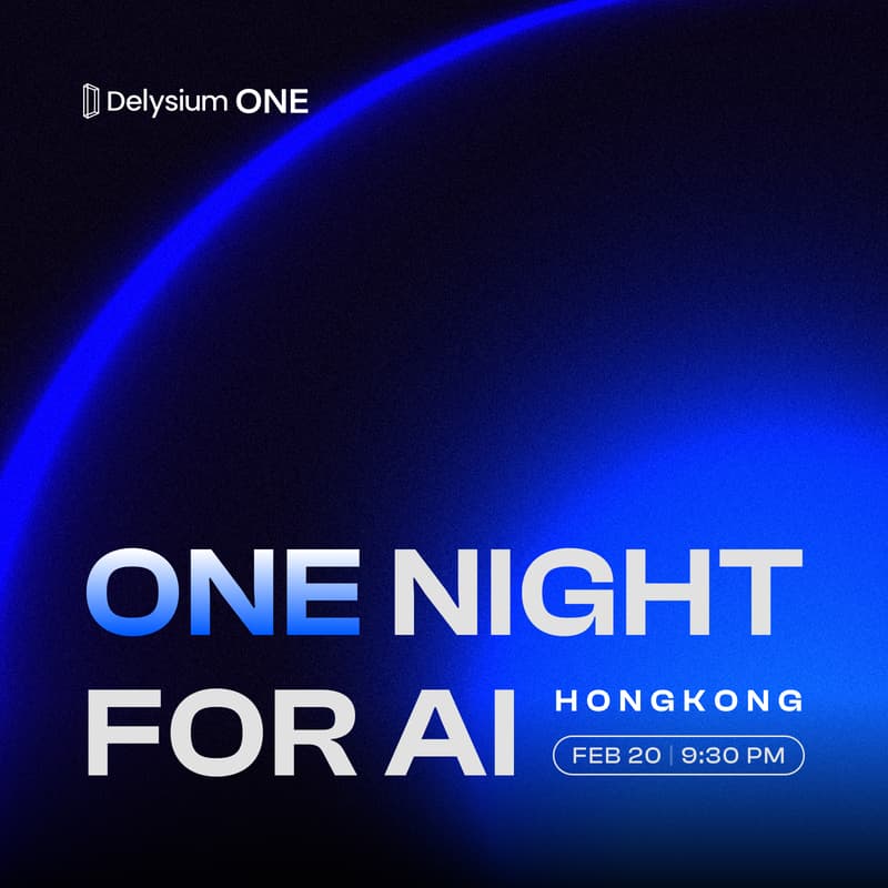 Cover Image for Delysium: ONE Night for AI – Hong Kong