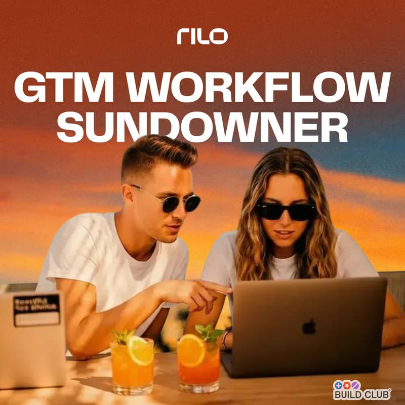 Cover Image for Build AI workflows with GTM folks over sundowner [25 spots only]