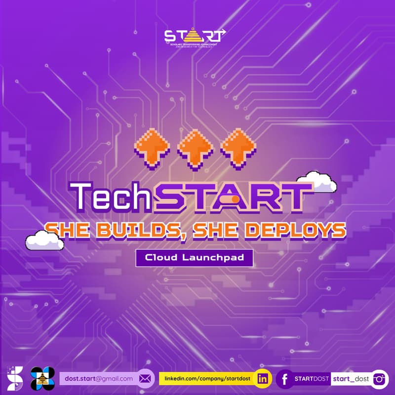 Techstart TechSTART: SheBuilds, SheDeploys: Cloud Launchpad · Zoom · Luma