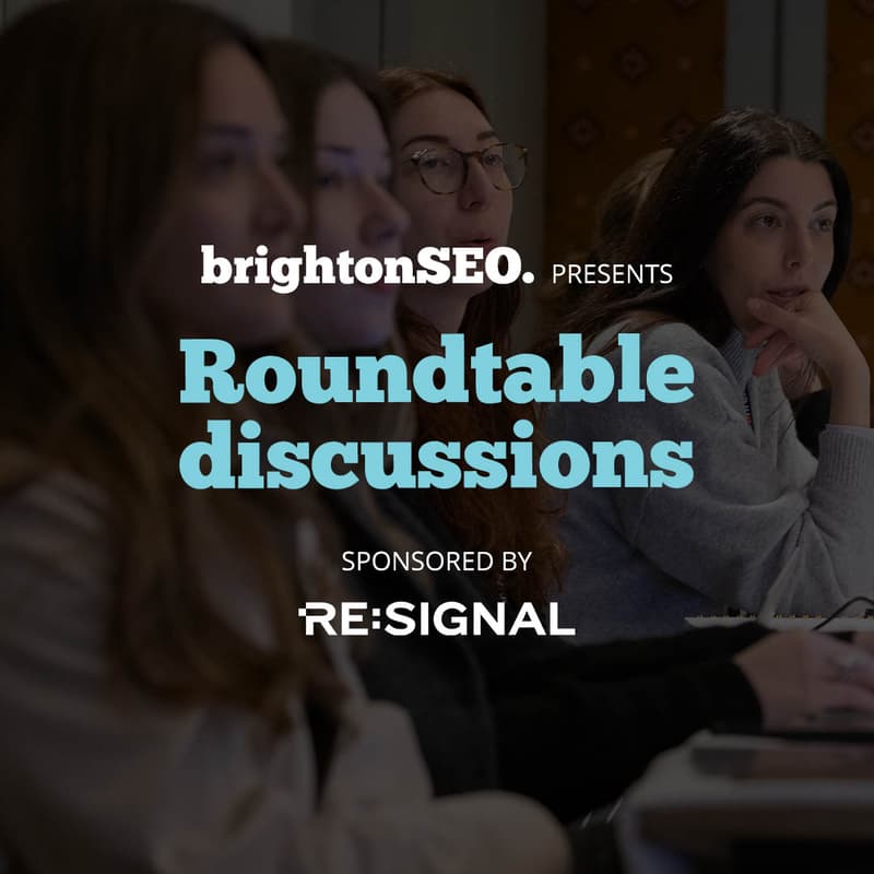 Cover Image for brightonSEO - In house - Retail & ecommerce - Sponsored by Re:signal