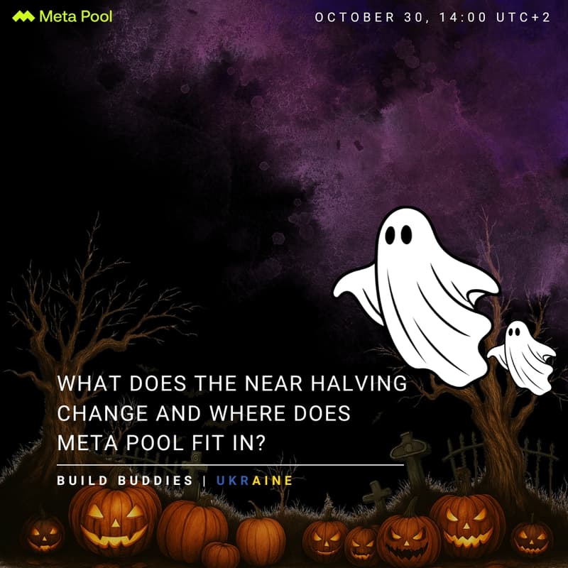 Cover Image for Build Buddies | Ukraine ~ What Does the NEAR Halving Change and Where Does Meta Pool Fit In?