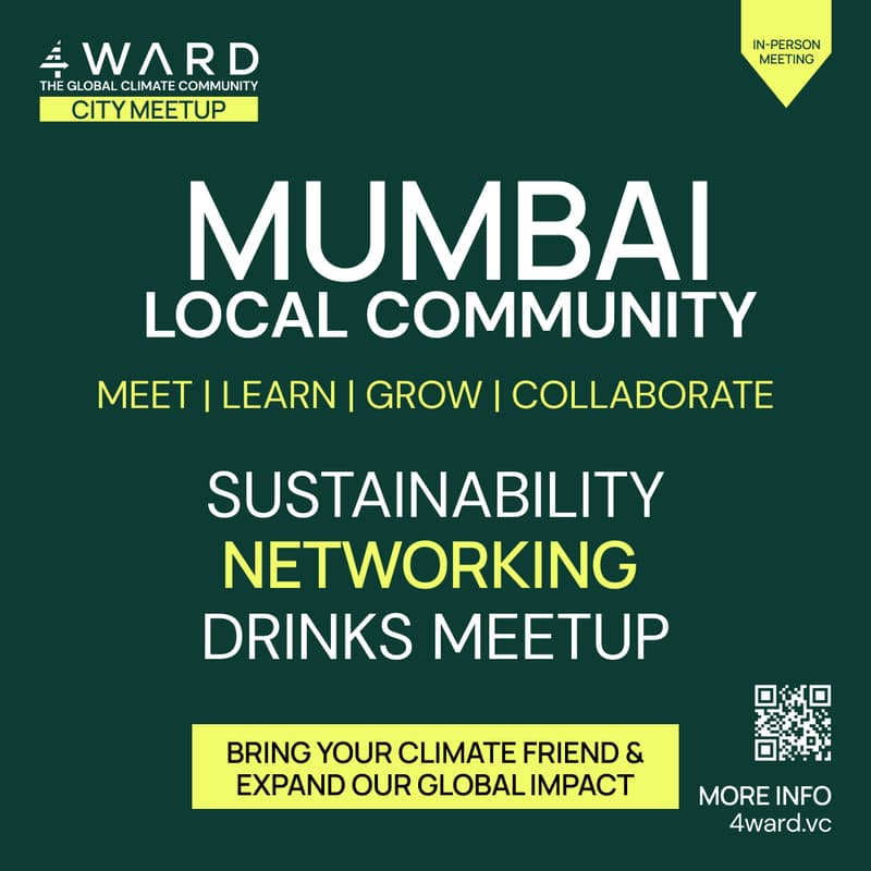 Cover Image for 4WARD Mumbai Climate & Sustainability Networking Meetup