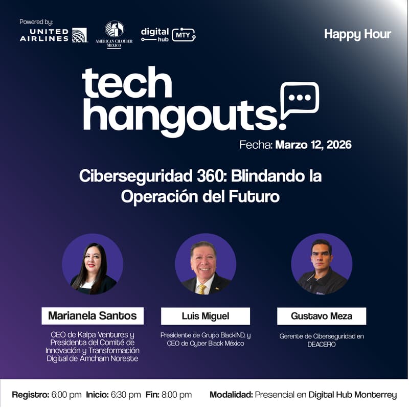 Foto de portada de Tech Hangout | Ciberseguridad 360: Blindando la Operación del Futuro