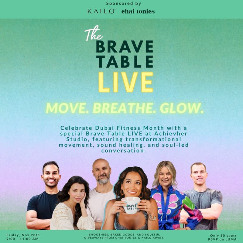 Cover Image for The Brave Table: Fitness & Wellness Morning With Kailo