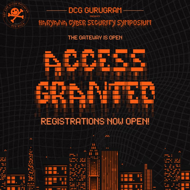 Cover Image for DCG Gurugram presents HCSS 2025 - Haryana Cyber Security Symposium