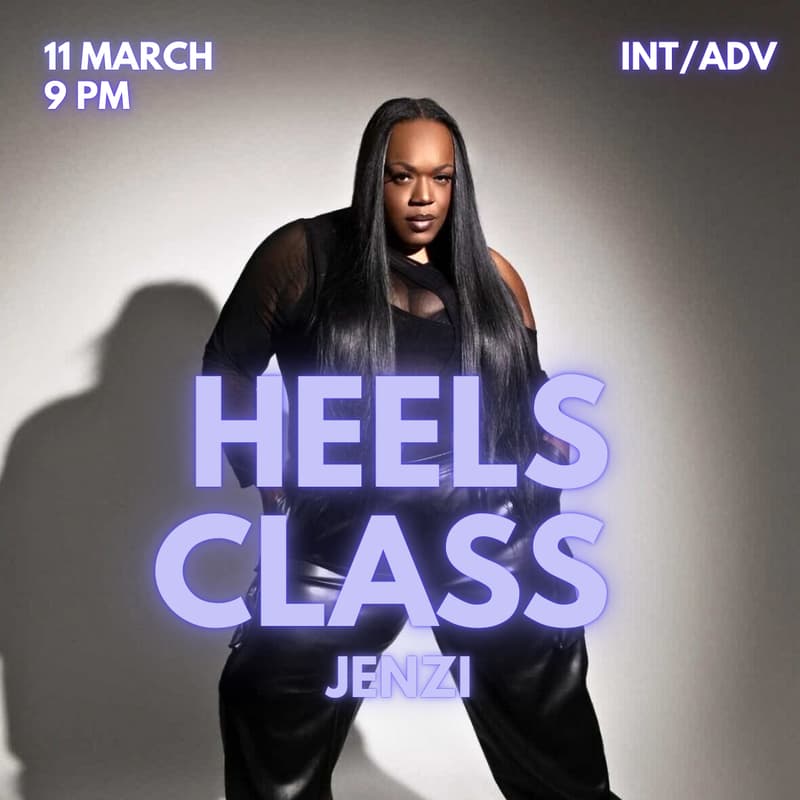 Cover Image for Heels Dance Class With Jenzi