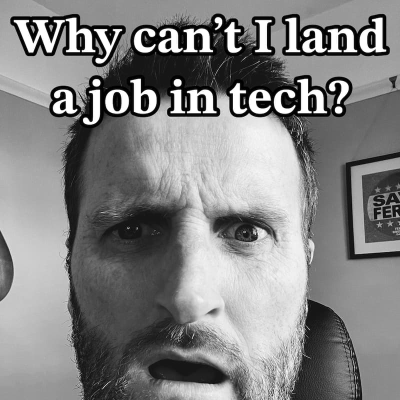 Cover Image for Why can't I land a job in tech?