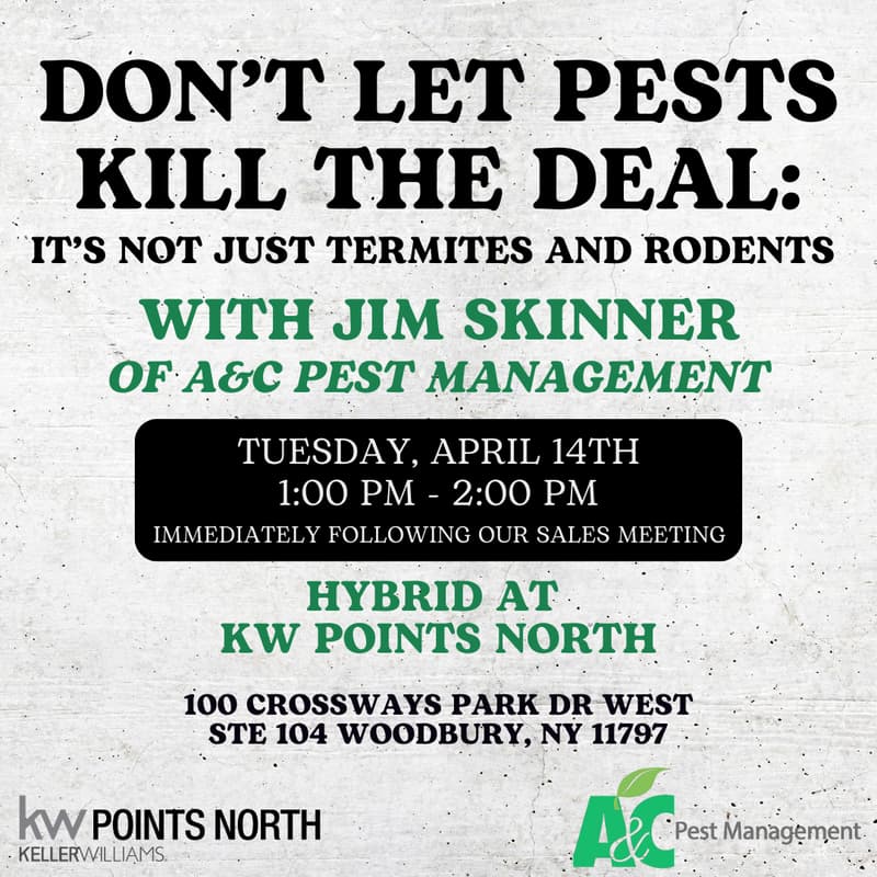 Cover Image for Don't Let Pests Kill The Deal: It's Not Just Termites and Rodents