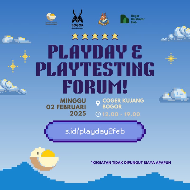 Cover Image for Playday & Playtesting Forum - 2 Feb 25
