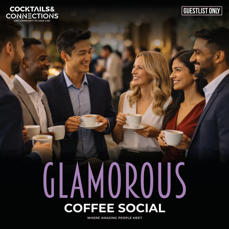 Cover Image for Glamorous Coffee Social: Where Amazing People Meet
