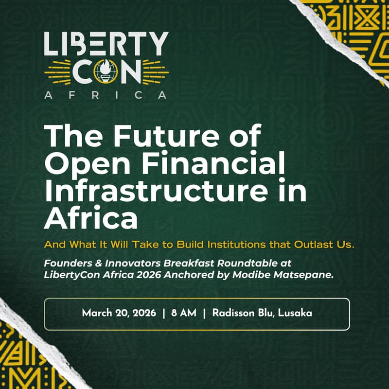 Cover Image for Founders and Innovators Roundtable - LibertyCon Africa 2026