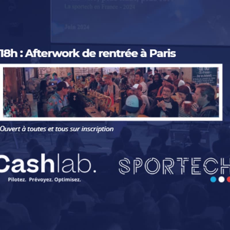 Cover Image for Afterwork SporTech de rentrée avec Cashlab