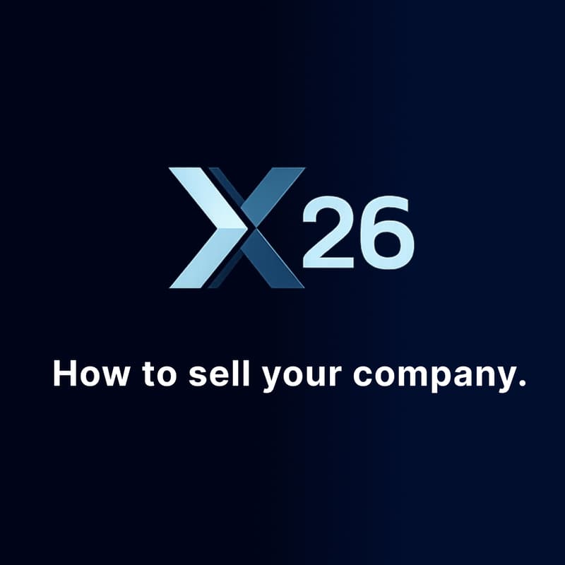 Cover Image for X26 - How to Sell Your Company.