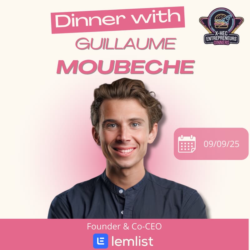 Cover Image for Dinner with Guillaume Moubeche