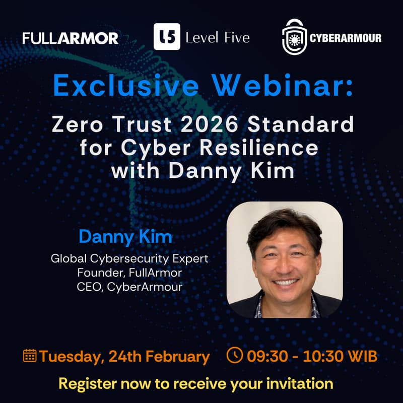 Cover Image for Zero Trust 2026 Standard for Cyber Resilience with Danny Kim