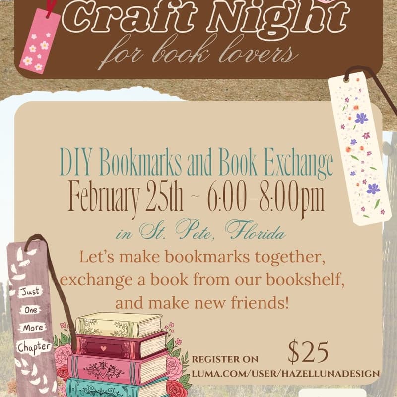 Cover Image for Craft Night for Book Lovers