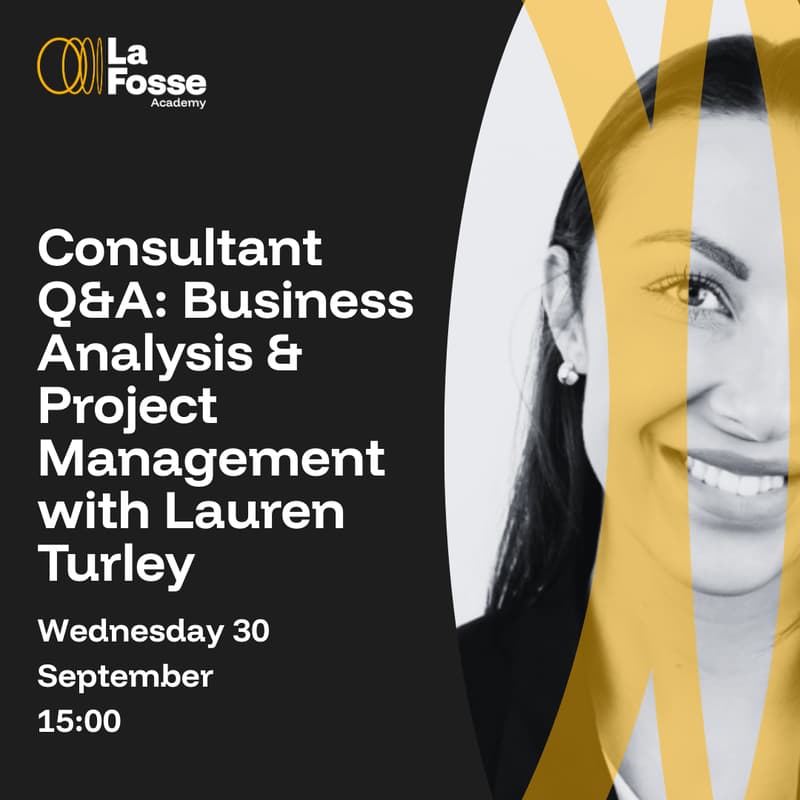 Cover Image for Consultant Q&A: Business Analysis & Project Management with Lauren Turley