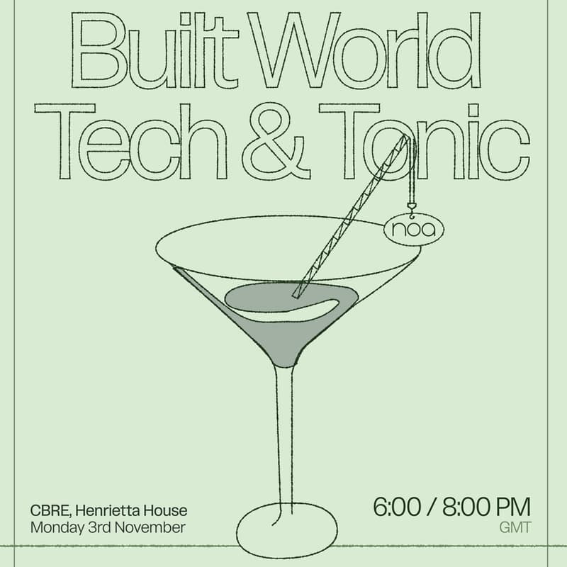Cover Image for Built World Tech & Tonic (hosted by noa)