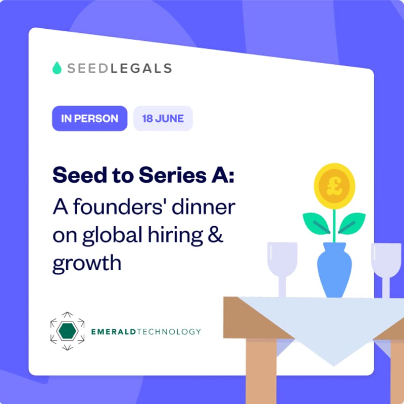 Cover Image for Seed to Series A: A founders' dinner on global hiring & growth