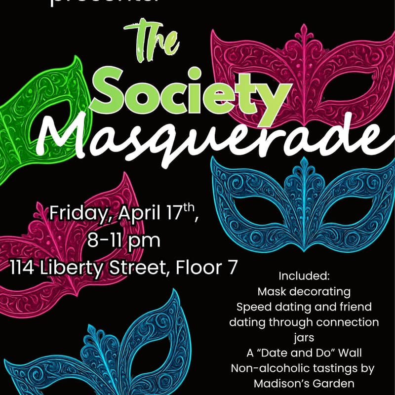 Cover Image for Society Sobriety presents: The Society Masquerade, Sponsored By Laila