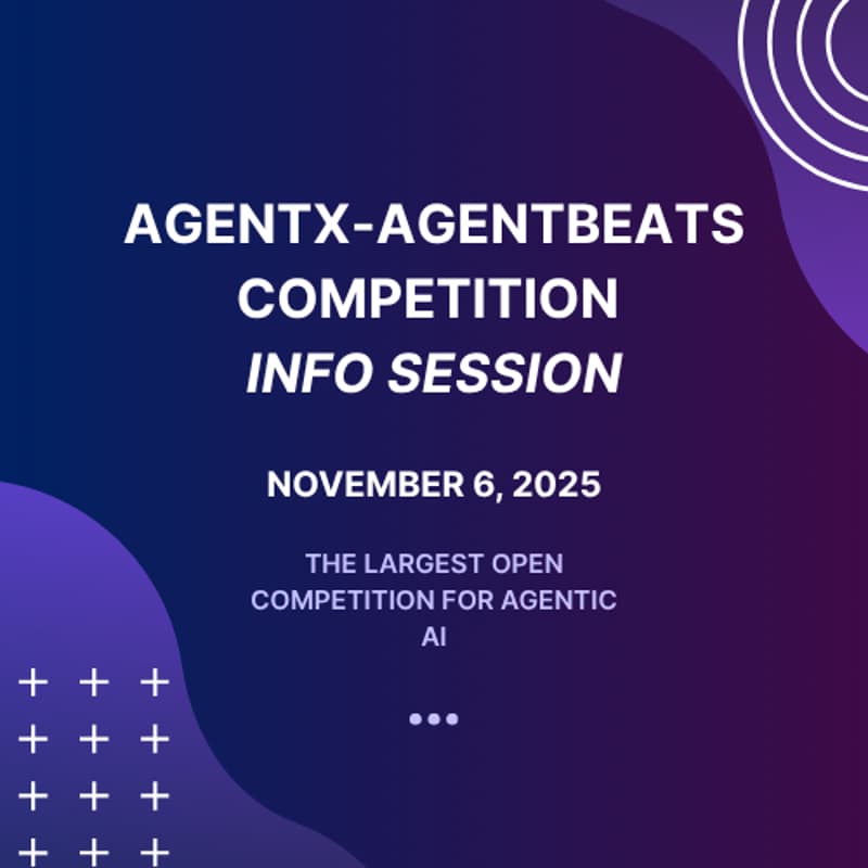 Cover Image for AgentX - AgentBeats Info Session