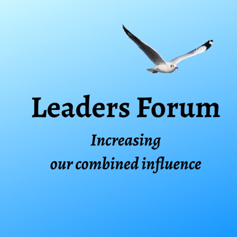 Cover Image for A Leaders Forum on Increasing Our Combined Influence