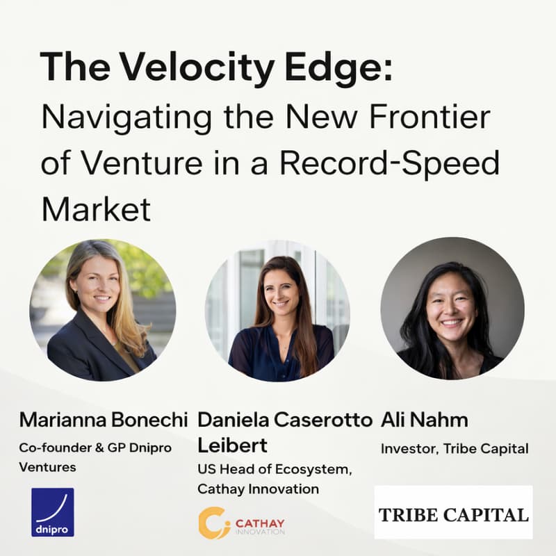 Cover Image for The Velocity Edge: Navigating the New Frontier of Venture in a Record-Speed Market