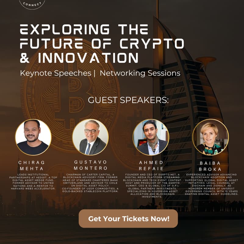 Cover Image for Young Entrepreneurs in Dubai Future of Crypto & Innovation Event