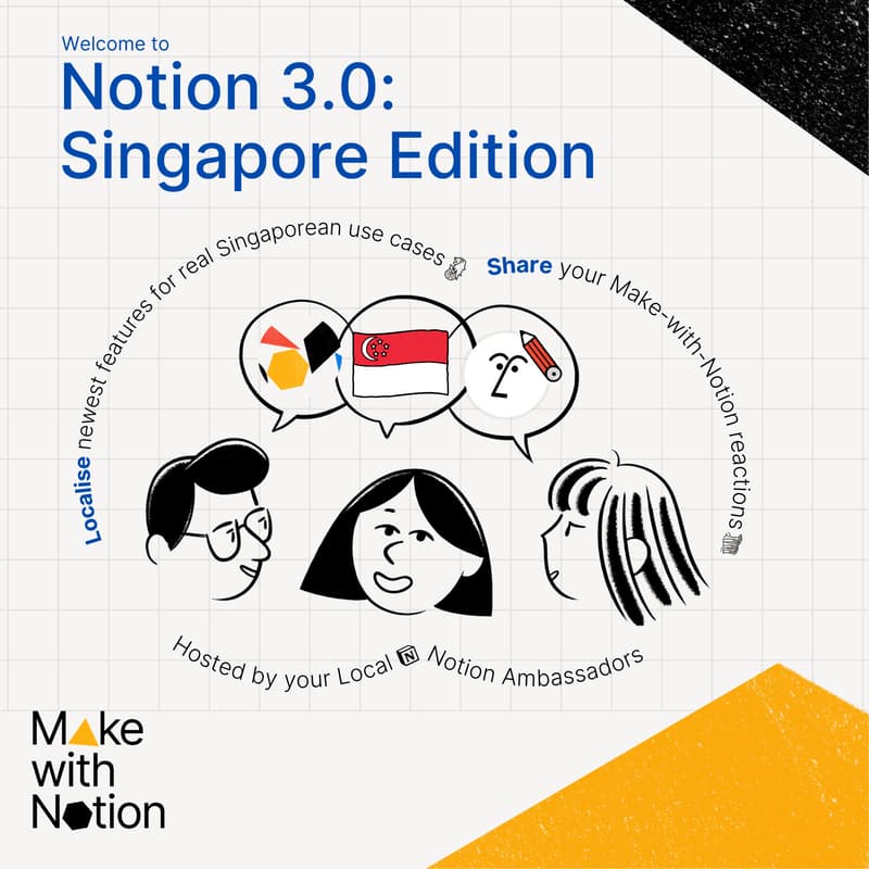 Cover Image for Notion 3.0: Singapore Edition