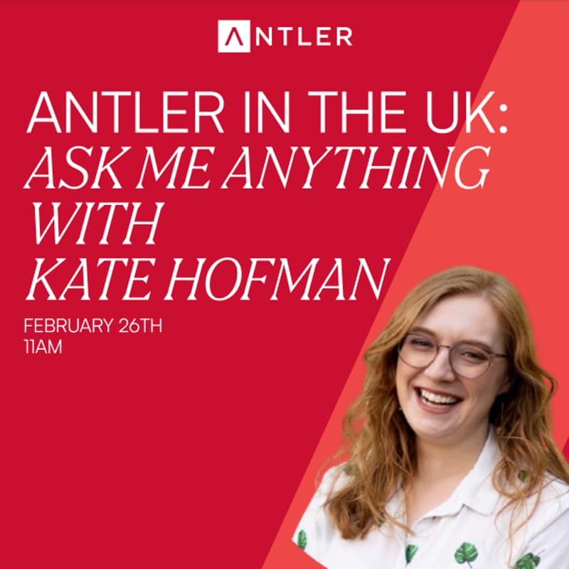 Cover Image for Antler in the UK: Ask Me Anything - Female Founders Edition