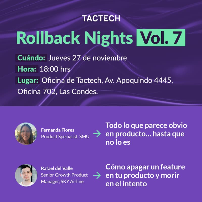 Cover Image for Rollback Nights Vol. 7 - Cuando lo obvio no funciona, el caos enseña.