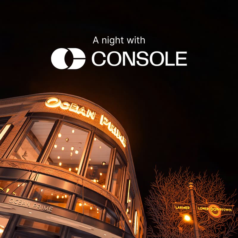 Cover Image for Surf, Turf, and Ticket Triage // A Private Dinner with Console