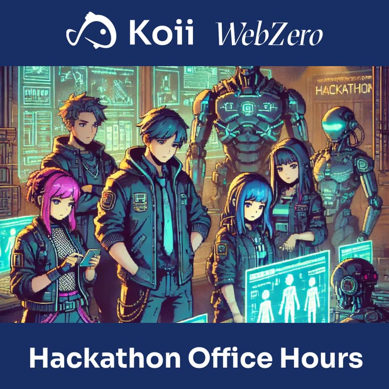 Cover Image for Koii Hackathon Helpdesk: Office Hours