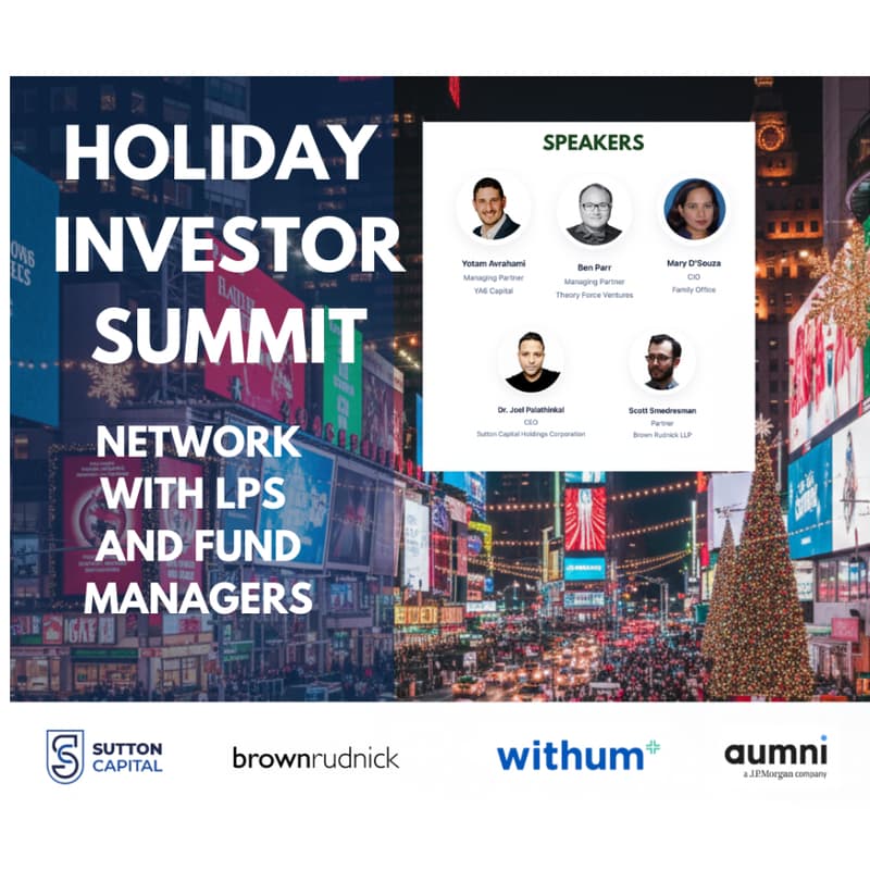Cover Image for Sutton Capital Holiday Investor Summit