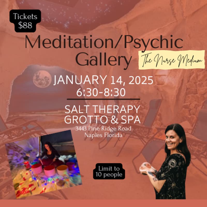 Cover Image for Meditation and Psychic Mediumship Gallery Event
