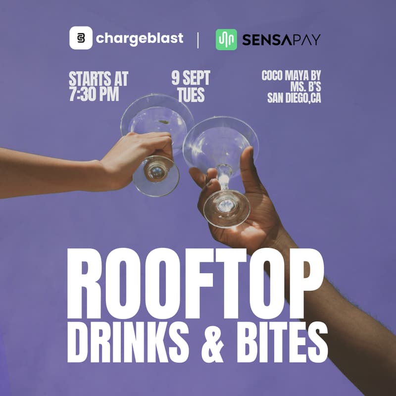 Cover Image for Rooftop Drinks and Bites with Chargeblast & Sensapay