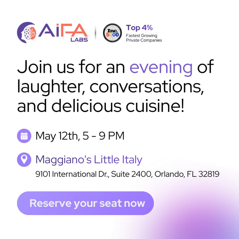 Cover Image for AiFA Labs: AI for SAP Executive Networking Dinner