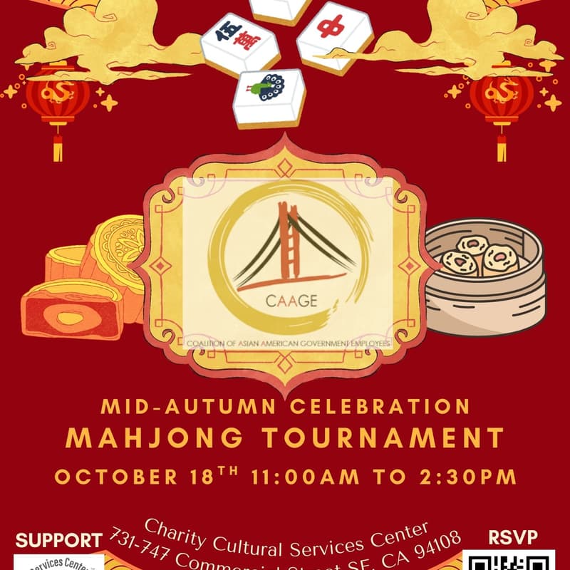 Cover Image for CAAGE Mahjong Tournament Benefiting Charity Cultural Services Center