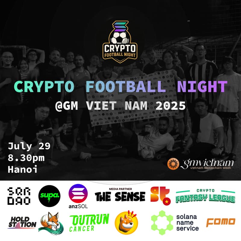 Cover Image for Crypto Football Night @GM Viet Nam 2025