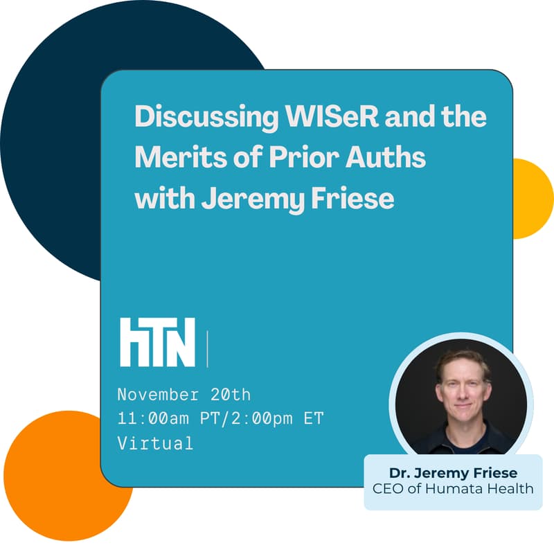 Cover Image for Discussing WISeR and the Merits of Prior Auths with Jeremy Friese