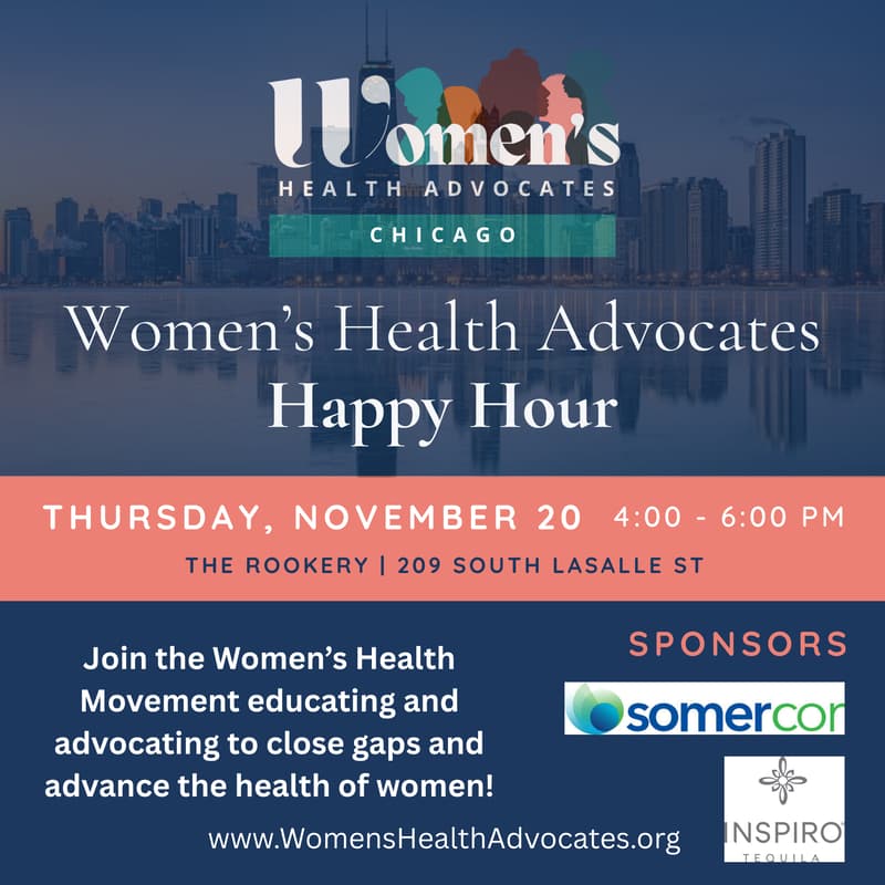 Cover Image for Women's Health Advocates Chicago Happy Hour