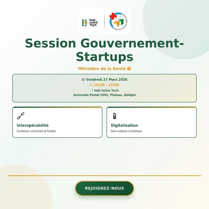 Cover Image for Session Gouvernement-Startups : Santé Numérique