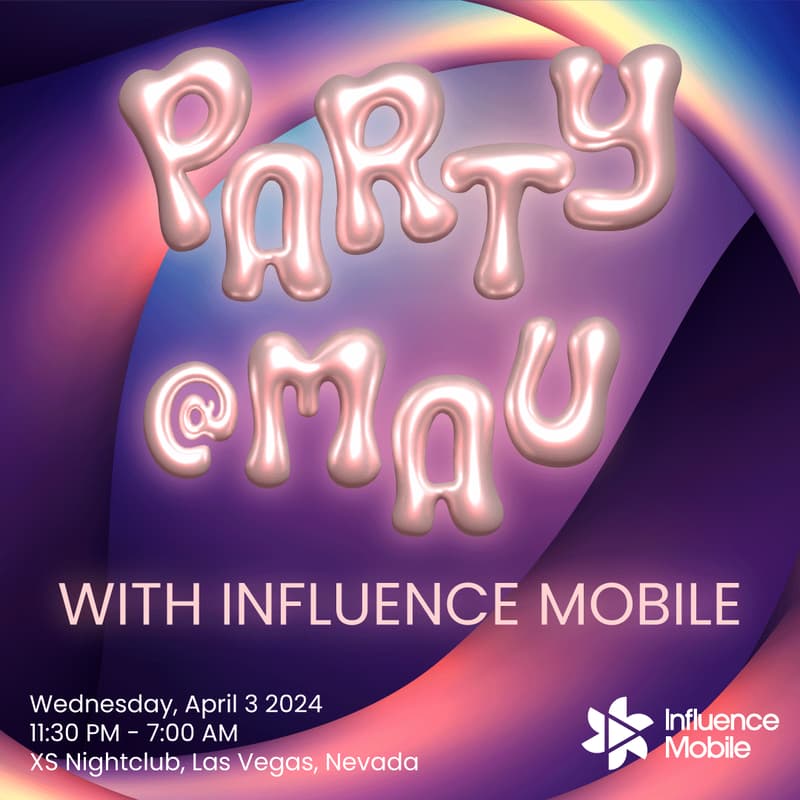 Cover Image for Party @ MAU with Influence Mobile