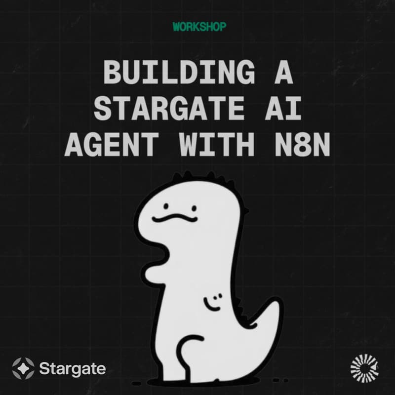 Cover Image for BUILDING A STARGATE AI AGENT WITH N8N | COOK 03 WORKSHOP