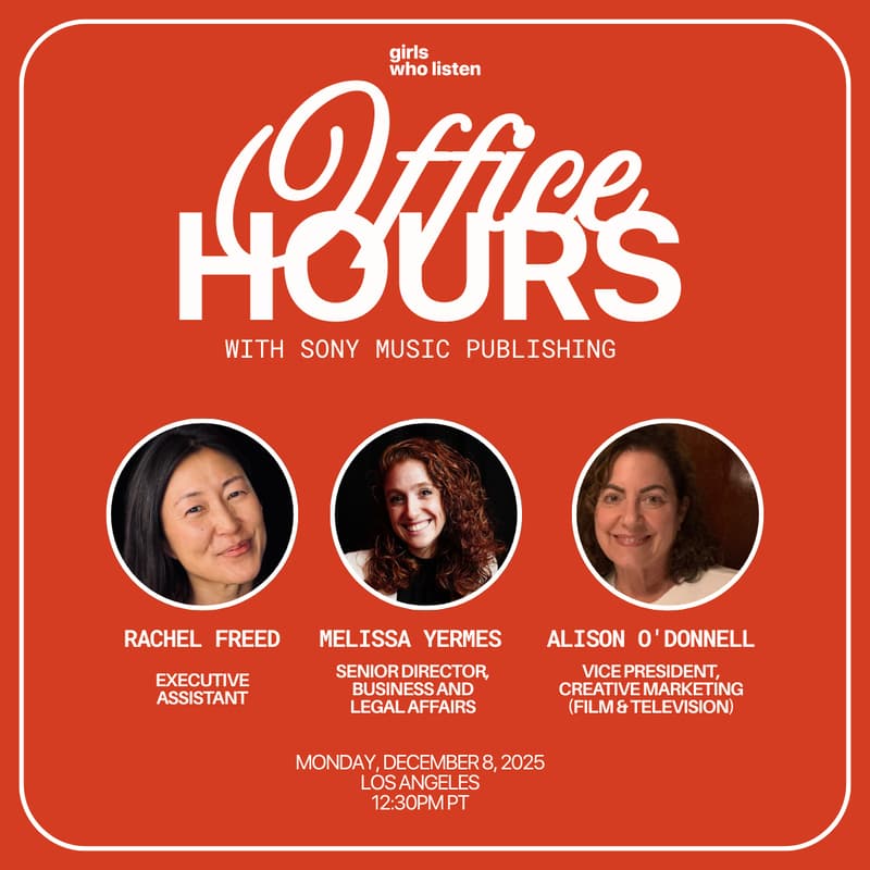 Cover Image for Office Hours at Sony Music Publishing (LA)