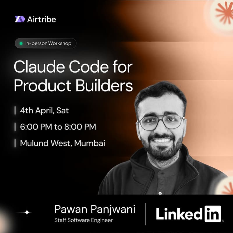 Cover Image for Claude Code for Product Builders - Mumbai Edition