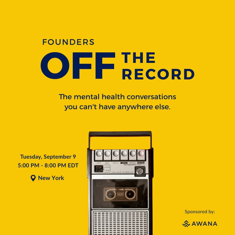 Cover Image for Founders: Off the Record
