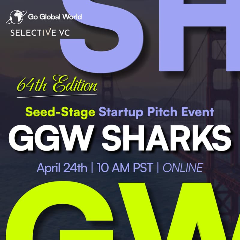 Cover Image for GGW Sharks #64. Startup Pitch & Networking