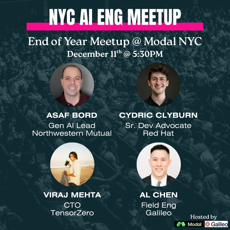 Cover Image for NYC AI Engineer End of 2025 Meetup