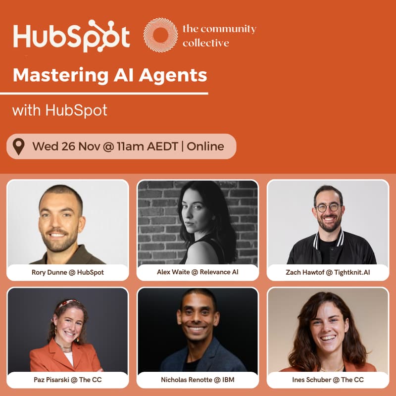 Cover Image for π΅ HubSpot x The CC: Mastering AI Agents